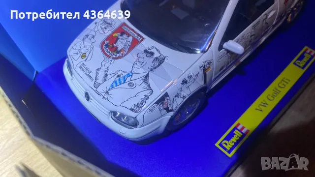 VW Golf 4 IV 1:18 GTI TDI Revell, снимка 5 - Колекции - 48768826