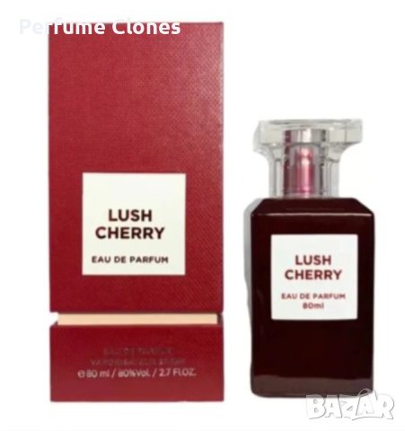   Дамски Парфюм  Lush Cherry  80 ml  EDP by Fragrance World (вдъхновен от Lost Cherry – Tom Ford), снимка 5 - Дамски парфюми - 41407706