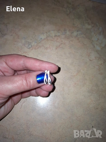 Сръбърни обеци.Печат 925.НОВИ