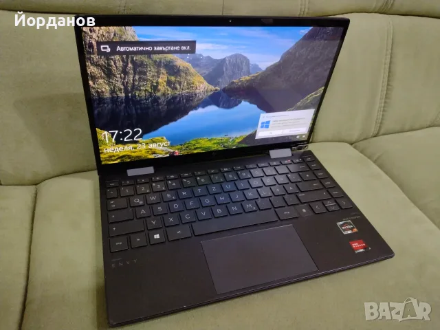 Hp x360 Convertible Touch - Ryzen 7 4700U/8gb.ram. цял за ремонт или части, снимка 4 - Части за лаптопи - 55779228