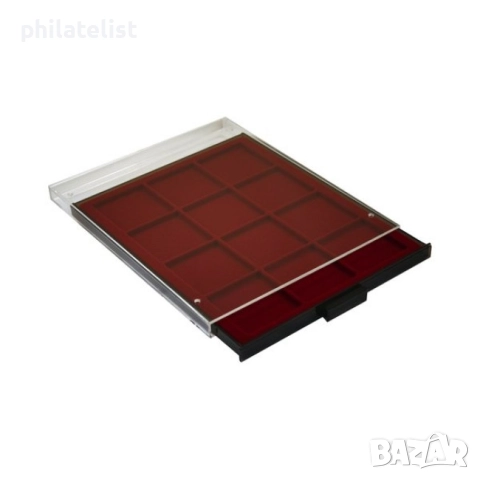 Leuchtturm MB кутия PVC за монети, различни размери, снимка 2 - Нумизматика и бонистика - 35285647