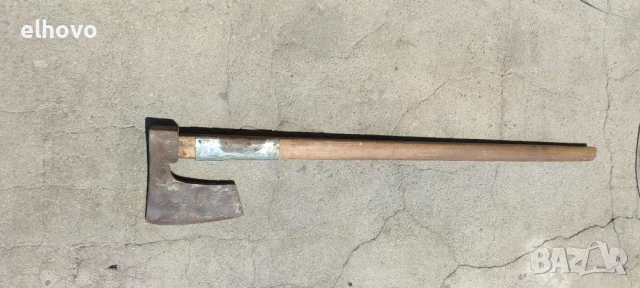 Българска брадва с дълга дръжка#1
