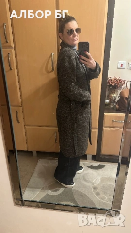 Дълго палто, снимка 2 - Палта, манта - 53838333