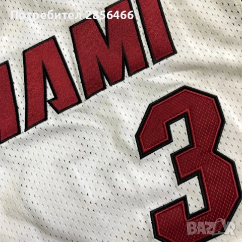 Мъжки потник Mitchell & Ness NBA Hall of Fame Dwyane Wade размер XL , XXL, снимка 8 - Тениски - 52150571
