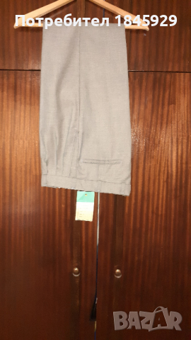  Нови мъжки панталони от олекотен вълнен плат , снимка 4 - Панталони - 36119924