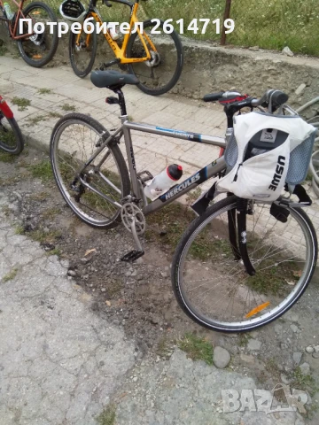 Алуминиев трекинг градски велосипед Hercules 28, снимка 2 - Велосипеди - 51387166