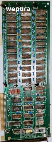 ISA карта за 16 битов компютър допълнителна платка памет, снимка 1