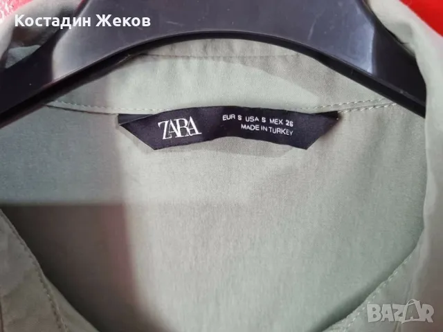 Дамска оригинална ризка.  Като нова.  ZARA , снимка 3 - Ризи - 47347026