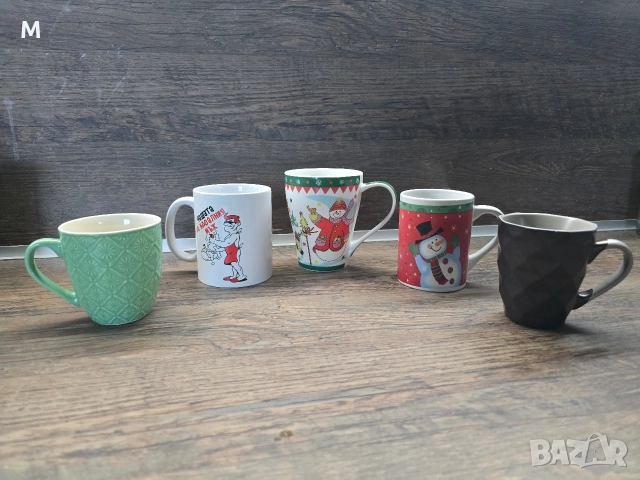 Лот от 5бр чаши + ПОДАРЪК 