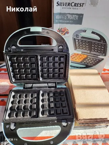 Машина за сандвичи 3 в 1 Silvercrest SSMW 750 D2, снимка 7 - Тостери - 49274172