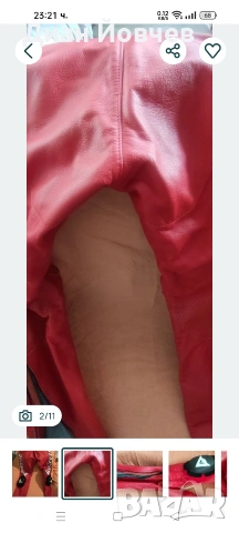 Кожен панталон за мотор Dainese. 80€ Размер 52., снимка 2 - Панталони - 53515263