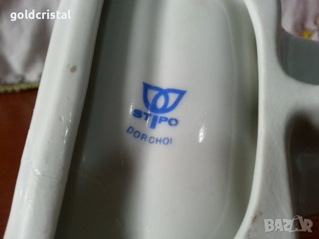 Стара порцеланова поставка за писалище , снимка 7 - Антикварни и старинни предмети - 42474712