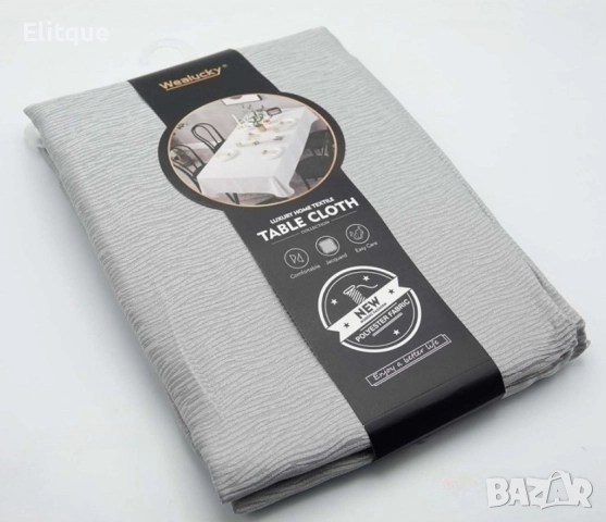 Елегантна правоъгълна покривка за маса от плат – за стилни вечери и специални поводи, снимка 6 - Други стоки за дома - 52832220