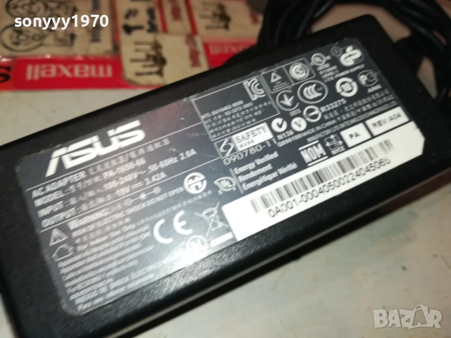 ASUS 19V 3,42A ADAPTER 1811251935, снимка 12 - Мрежови адаптери - 52457828