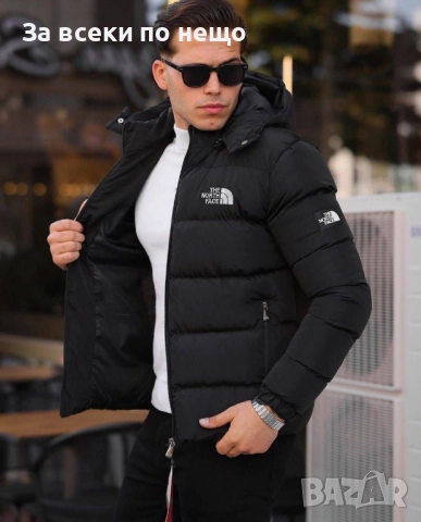 The North Face Мъжко Черно Зимно Яке С Качулка Дъ Норт Фейс Код S187