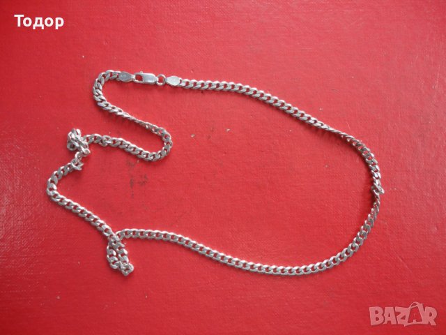 Невероятна сребърна верижка ланец 925 