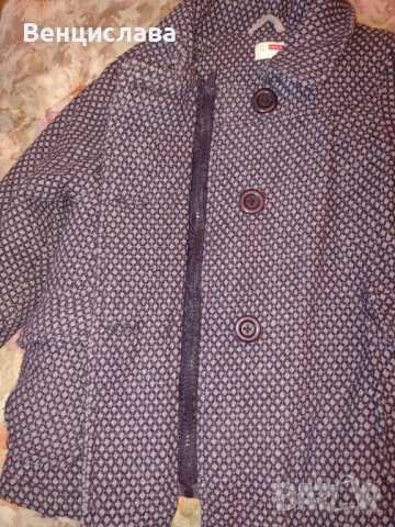 Детско яке тип палто 116 ръст, снимка 2 - Детски якета и елеци - 38868932