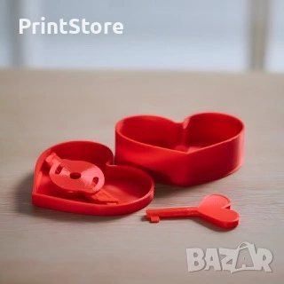 Подаръчна шкатулка Сърце с ключ – романтичен подарък за Свети Валентин, снимка 2 - Декорация за дома - 53287229