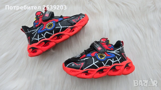 Детски маратонки Спайдърмен №27/28, снимка 12 - Детски маратонки - 53791709