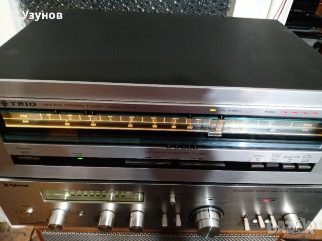 Kenwood Trio KT-413  - тунер, снимка 6 - Ресийвъри, усилватели, смесителни пултове - 52102171