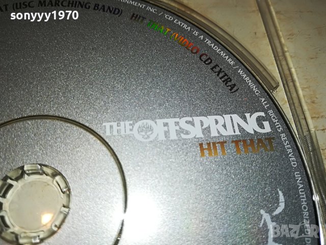 THE OFFSPING HIT THAT CD SONY MUSIC MADE IN AUSTRIA 0504231106, снимка 14 - CD дискове - 40261565