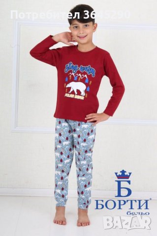 Детска пижама от памучна материя, снимка 7 - Детски пижами - 39707931