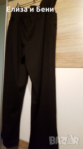  ХЛ дамско спортно долнище, прав крачол с джобове и ластичен колан с връзки, комфортен 