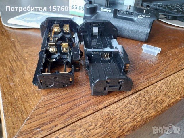 Canon грип BG-E5 за Canon EOS 450D / 1000D / Rebel XSi / Rebel XS, снимка 13 - Батерии, зарядни - 53523886