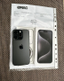 НОВ!!! 24М ГАР / ЛИЗИНГ / IPhone 15 Pro / 128Gb / Black Titanium, снимка 1 - Apple iPhone - 44926131