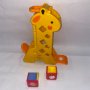 Fisher Price - Забавен жираф с кубчета , снимка 1 - Образователни игри - 39758697