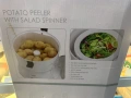 Електрическа белачка за картофи , Центруфура за салата, снимка 4