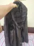 дамско палто от изкуствена кожа с косъм в тъмнокафяв (шоколадов) цвят, снимка 6