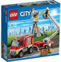 Употребявано Lego City - Пожарникарски камион (60111) от 2016 г., снимка 1 - Конструктори - 41669667
