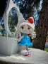 Плетена кукла Kitty / стил Hello Kitty , снимка 4