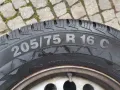 2бр  Зимни БУСОВИ гуми CONTINENTAL VANCO WINTER2 205/75/16С, снимка 6