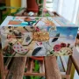 Ръчно изработена дървена кутия , снимка 2
