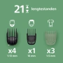 Philips Multigroom 7000 Series Многофункционален тример с 16 части – самобръсначка, снимка 3