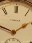 Стар джобен часовник CORMA SWISS MADE с керамичен циферблат рядък за КОЛЕКЦИЯ 52279, снимка 4