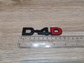 черен надпис емблема Тойота/Toyota D4D, снимка 3