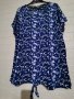 СТРАХОТНА ТУНИКА В ЕФЕКТЕН ДЕСЕН 2XL-3XL , снимка 1
