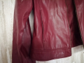 Zara дамско яке от изкуствена кожа в червен цвят р-р S, снимка 8