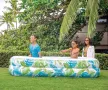 Надуваем басейн Intex 229 x 152 x 48 см, Family Tropical, снимка 2