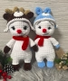 Амигуруми, плетена играчка, Коледа , снимка 3