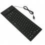 0081 Сгъваема, силиконова, USB клавиатура - водоустойчива , снимка 6