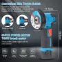 Акумулаторен Мини Ъглошлайф Zebbyee (12V, 19500 RPM) – Комплект с 2 Батерии и 7 Диска, снимка 2