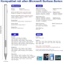 icrosoft Surface Pen за Microsoft Surface Pro 11/10/X/9/8/7/7+/6/5/4/3, Surface Book/Laptop/Go/Studi, снимка 7