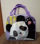 Термо чанта в лилав цвят с Панда., снимка 1