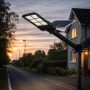 Соларна улична лампа Lylu 2400W с отделен панел и дистанционно управление, снимка 3