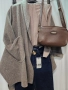 Олекотено палто тип пончо , снимка 3