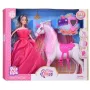 Кукла Барби с еднорог и аксесоари за прически , снимка 4